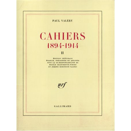 Cahiers