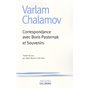 Correspondance avec Boris Pasternak / Souvenirs