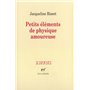 Petits éléments de physique amoureuse
