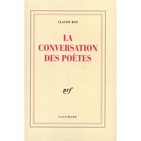 La conversation des poètes