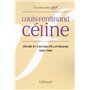 Céline et l'actualité littéraire