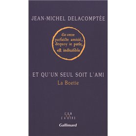 Et qu'un seul soit l'ami