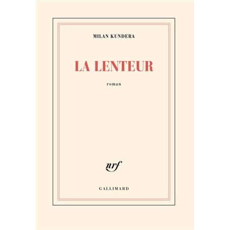 La lenteur