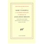Discours de réception de Marc Fumaroli à l'Académie française et réponse de Jean-Denis Bredin