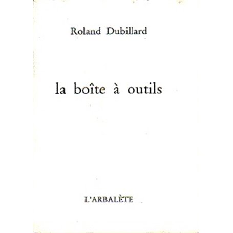La Boîte à outils