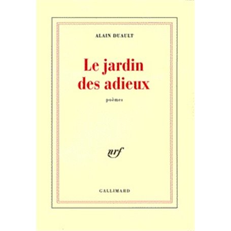 Le Jardin des adieux