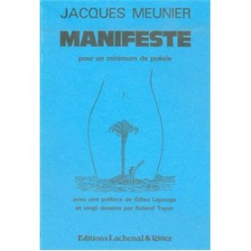 Manifeste pour un minimum de poésie
