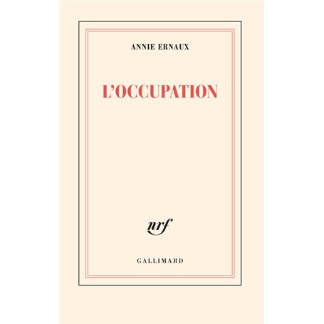 L'occupation