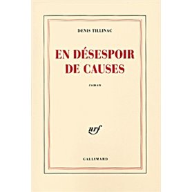 En désespoir de causes
