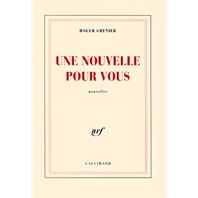 Une Nouvelle pour vous