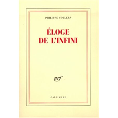 Éloge de l'infini