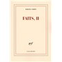 Faits, II