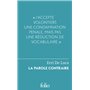 La parole contraire