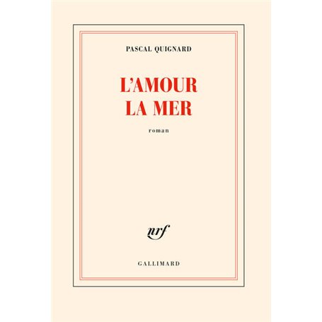 L'amour la mer