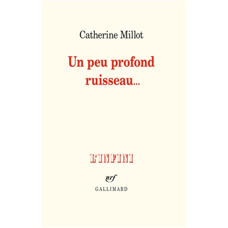 Un peu profond ruisseau...