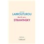 Ma vie avec Strawinsky