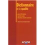 Dictionnaire de la qualité