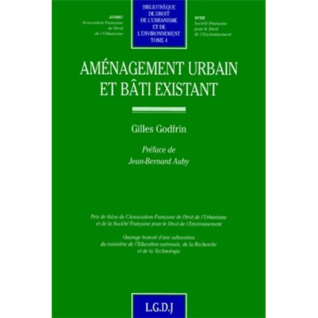 aménagement urbain et bâti existant