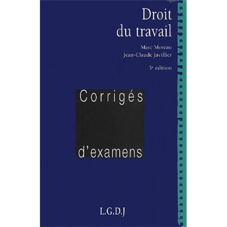 droit du travail - 5ème édition