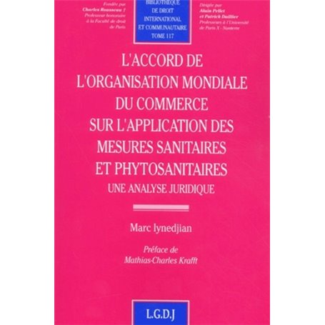 l'accord de l'organisation mondiale du commerce sur l'application des mesures sa