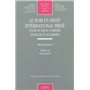 le nom en droit international privé. etude de droit comparé franco-allemand
