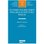 LES NORMES NON DIRECTEMENT APPLICABLES EN DROIT PUBLIC FRANÇAIS