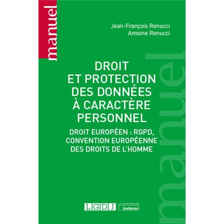 Droit et protection des données à caractère personnel