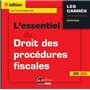 l'essentiel du droit des procédures fiscales 2015-2016 - 3ème édition