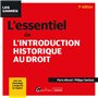L'essentiel de l'introduction historique au droit