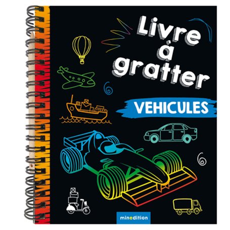 Mini-livre à gratter - Véhicules