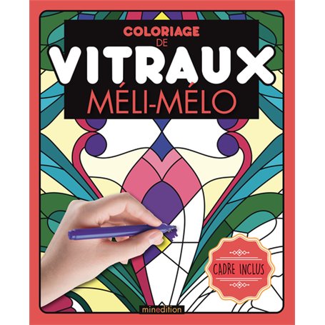 Coloriage de vitraux - Méli-mélo