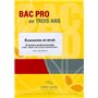 Bac Pro Economie et droit - Enoncé