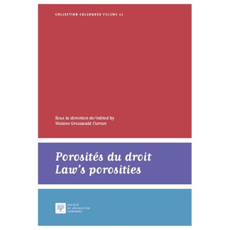 Porosités du droit / Law's porosities