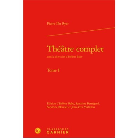 Théâtre complet