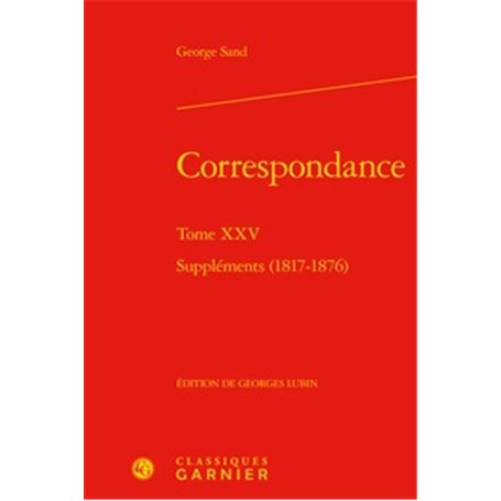 Correspondance