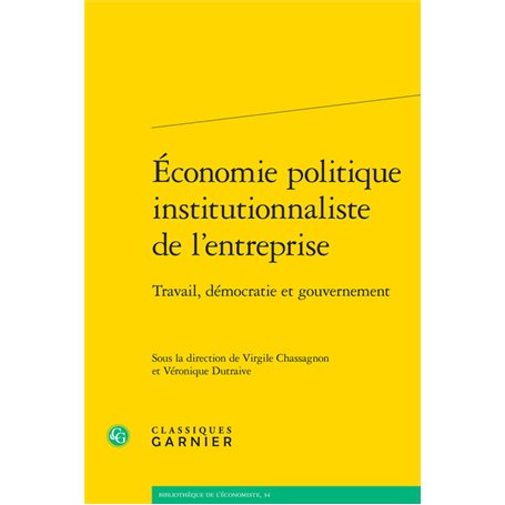 Économie politique institutionnaliste de l'entreprise
