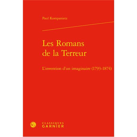 Les Romans de la Terreur