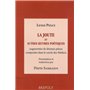 JOUTE, ET AUTRES OEUVRES POETIQUES DE LUIGI PULCI