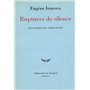 Ruptures de silence