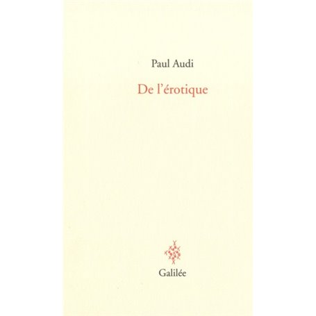 De l'érotique