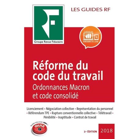 Réforme du code du travail 2018