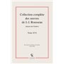 Collection complète des oeuvres de J.-J. Rousseau, Citoyen de Genève