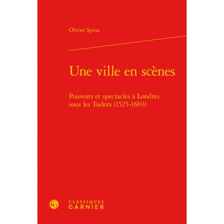 Une ville en scènes