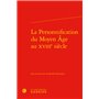 La Personnification du Moyen Âge au XVIIIe siècle