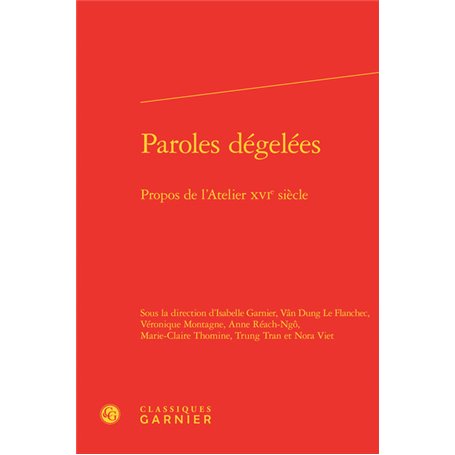 Paroles dégelées