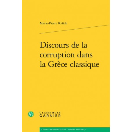 Discours de la corruption dans la Grèce classique