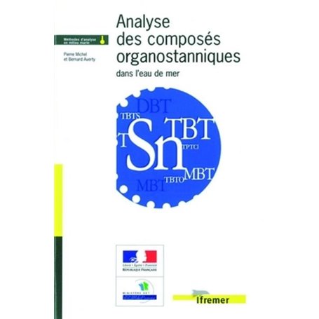 Analyse des composés organostanniques dans l'eau de mer