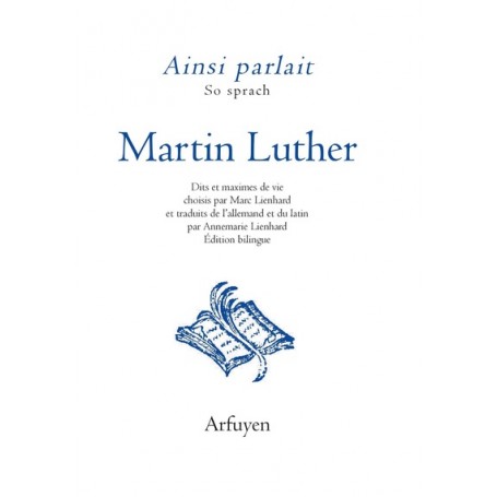 AINSI PARLAIT MARTIN LUTHER