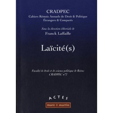 Laïcité (s) - CRADPEC n° 2