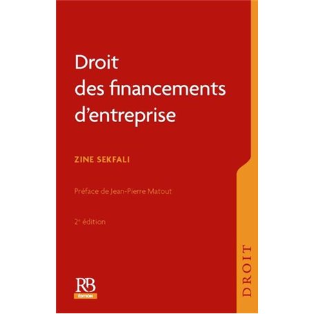 Droit des financements des entreprises